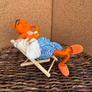 Charming Handmade Toy - Thomas on Vacation